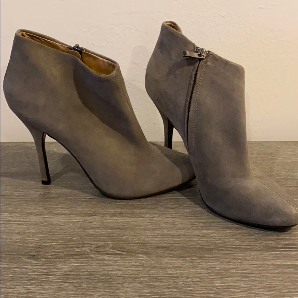Heeled aldo booties, worn once!